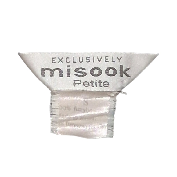 EUC misook Sz. S/P Black Knit Stretch Pants. - Picture 9 of 10